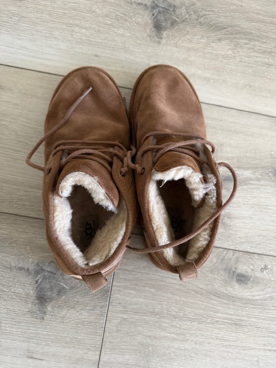 UGG Chestnut Suede Lace-Up Ankle Boot main image 9